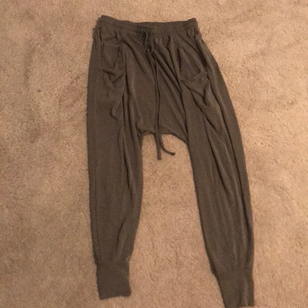 Olive Green Yoga Joggers